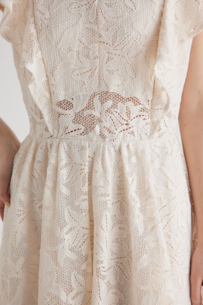 rienda「フリルSLVレースOP」|ワンピース|