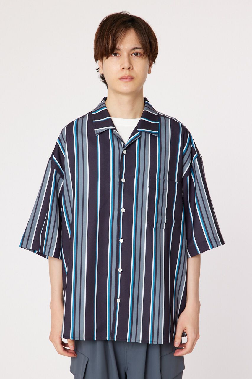 RODEO CROWNS「ランダムストライプシャツ」|シャツ・ブラウス|