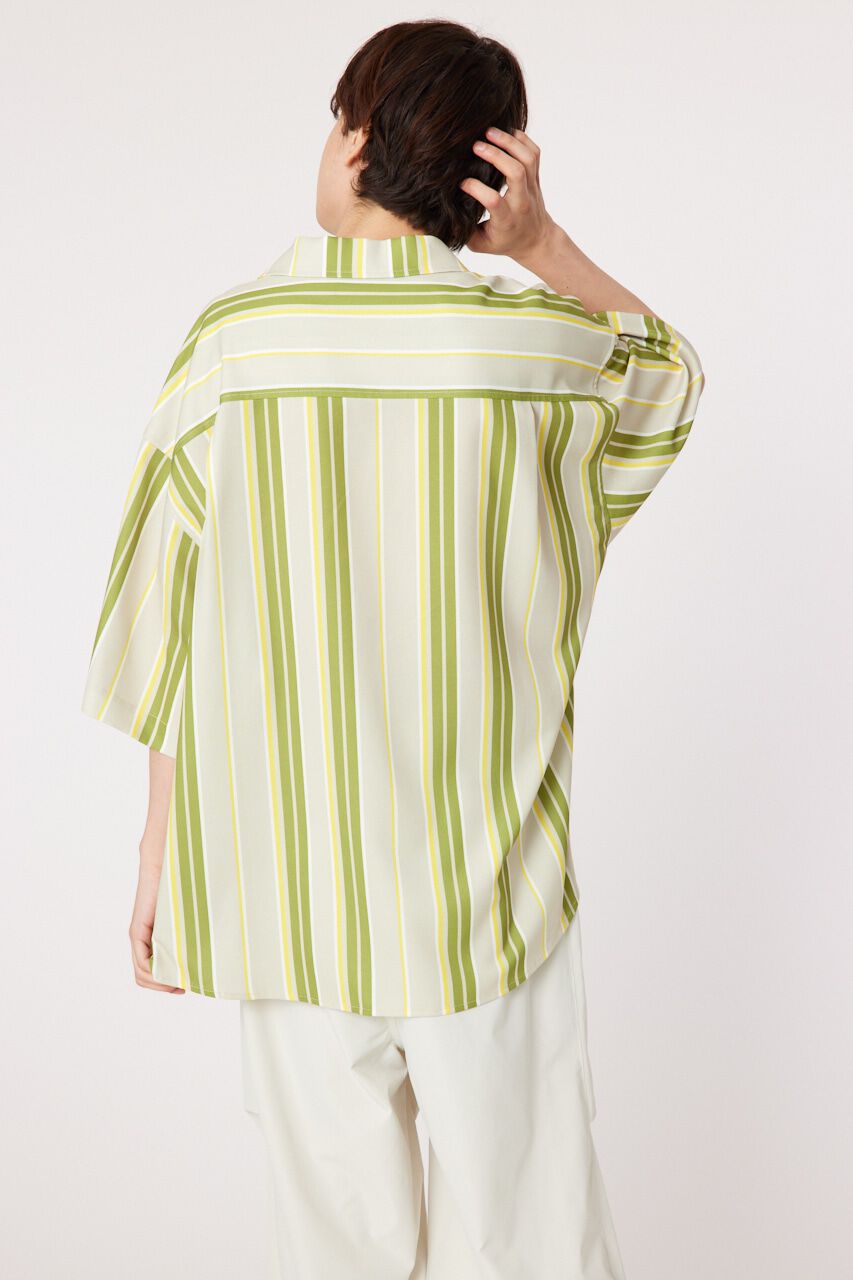 RODEO CROWNS「ランダムストライプシャツ」|シャツ・ブラウス|