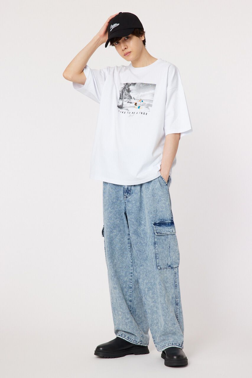 RODEO CROWNS「エンブロイダリーフォト Tシャツ」|Tシャツ・カットソー|