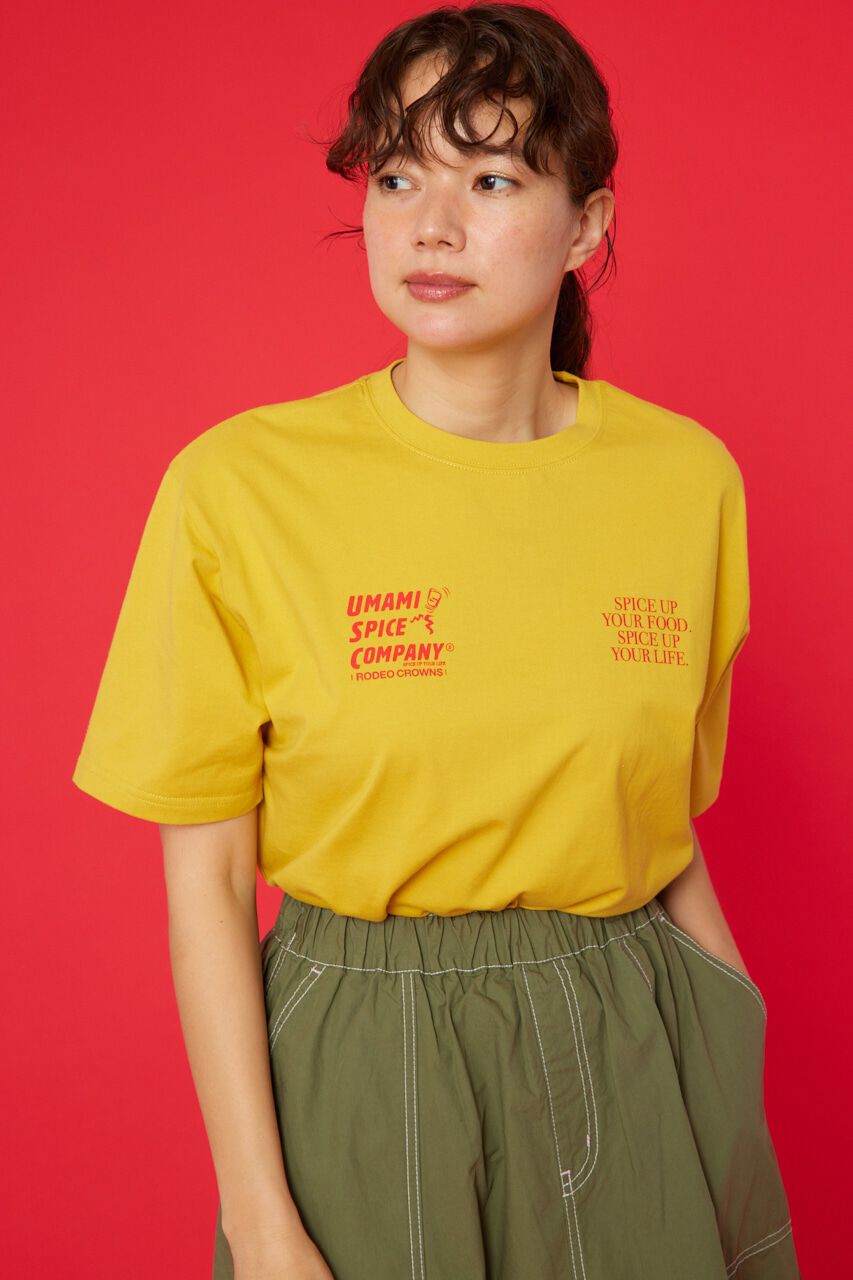 RODEO CROWNS「RC&times;UMAMI SPICE Tシャツ」|Tシャツ・カットソー|YEL