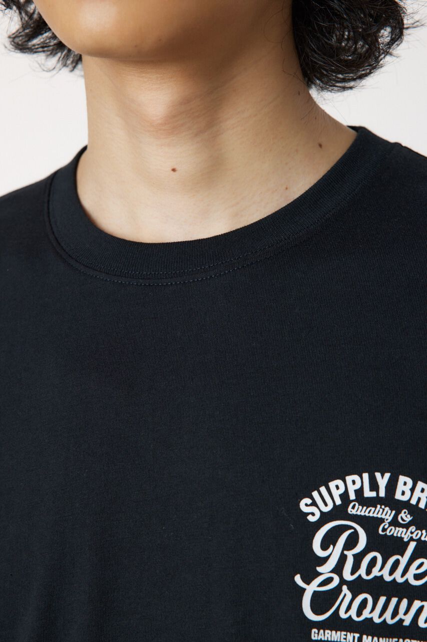 RODEO CROWNS「コーデュロイレーベルTシャツ」|Tシャツ・カットソー|