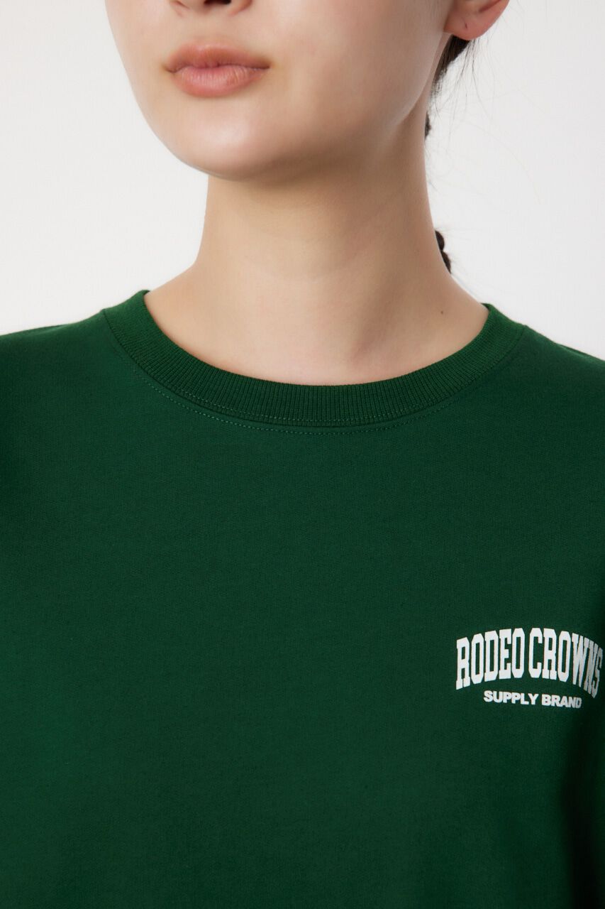 RODEO CROWNS「フェイクレイヤードスウェットワンピース」|ワンピース|