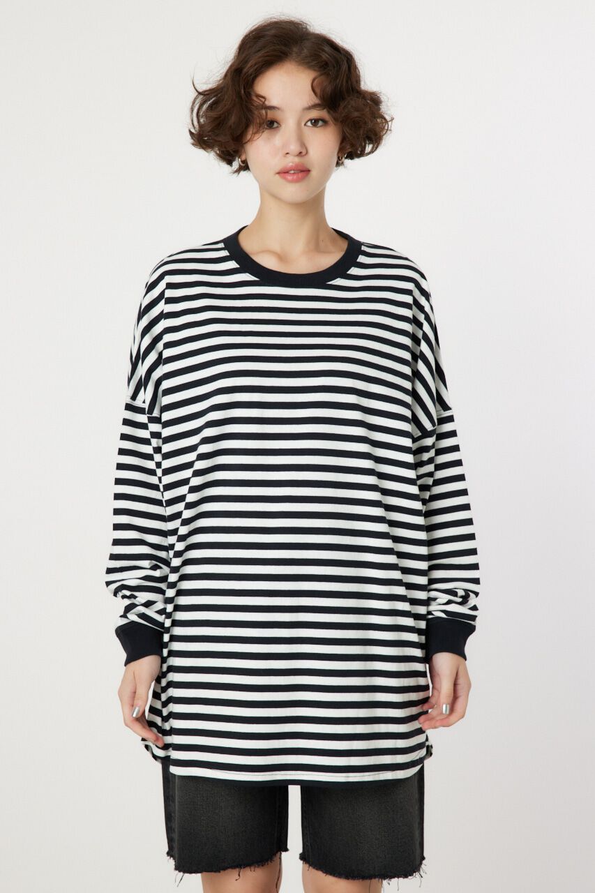 RODEO CROWNS「スクエアネームL/Sワンピース」|ワンピース|