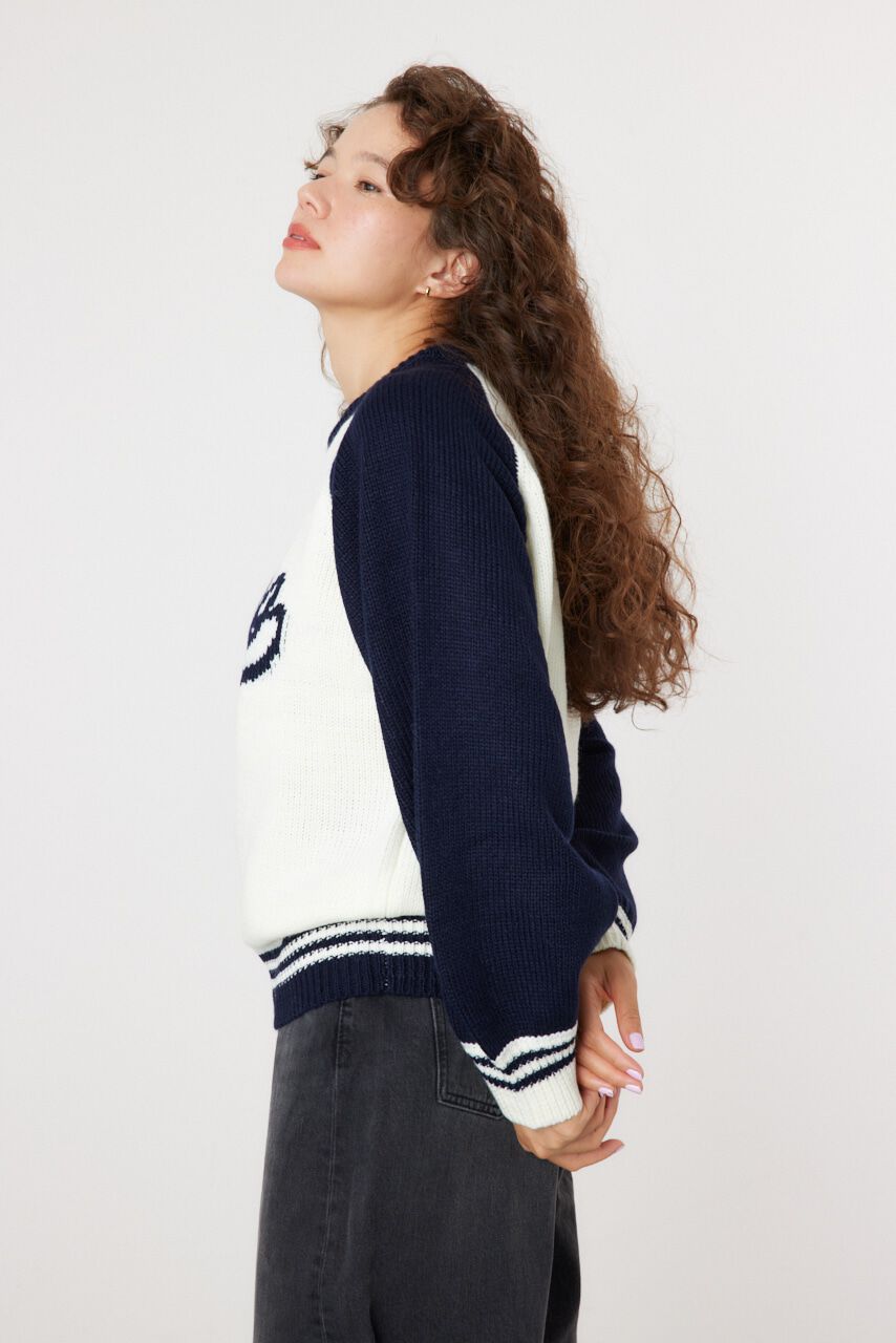 RODEO CROWNS「Cameo ラグランニットトップス」|ニット・セーター|