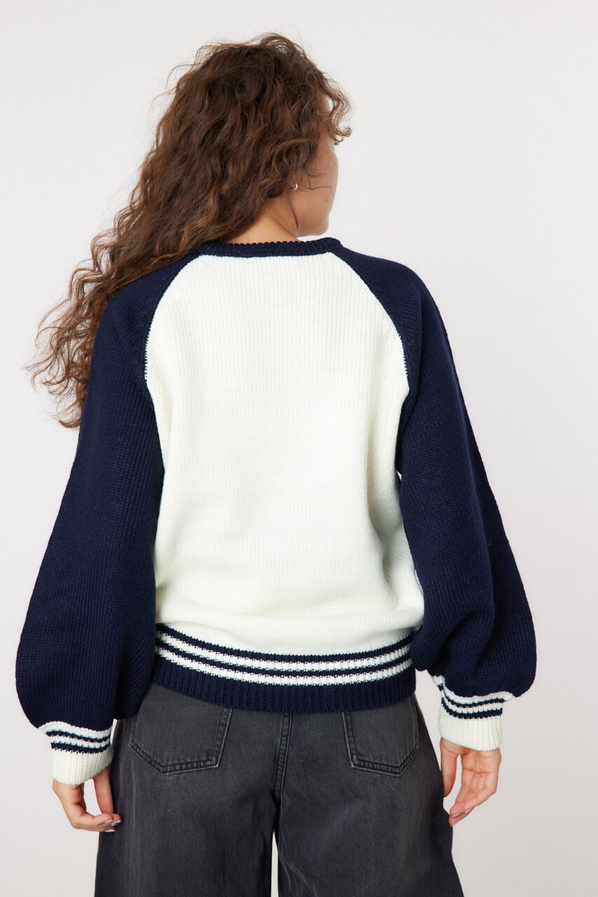 RODEO CROWNS「Cameo ラグランニットトップス」|ニット・セーター|