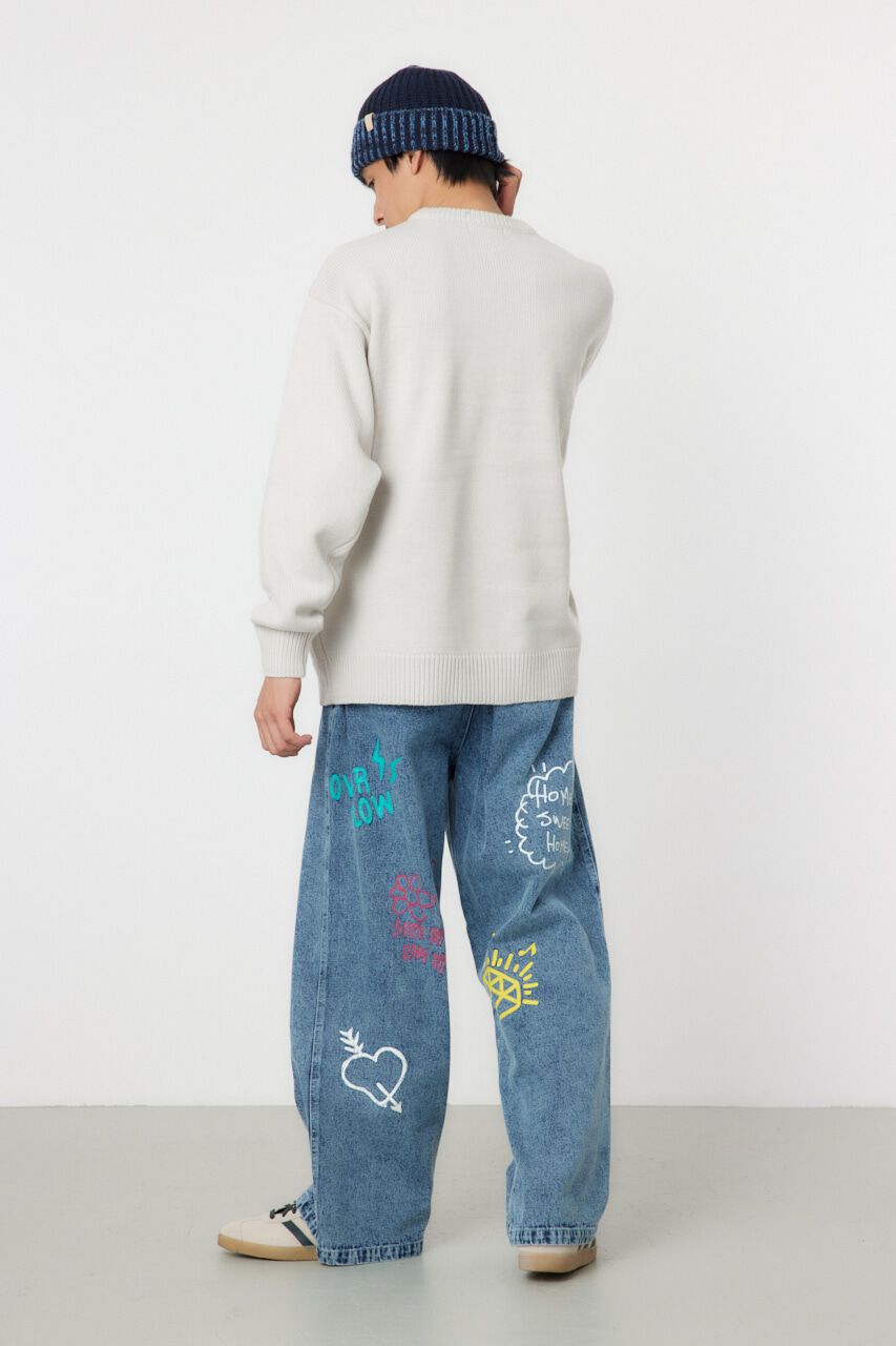 RODEO CROWNS「rakugaki デニムパンツ」|デニム|