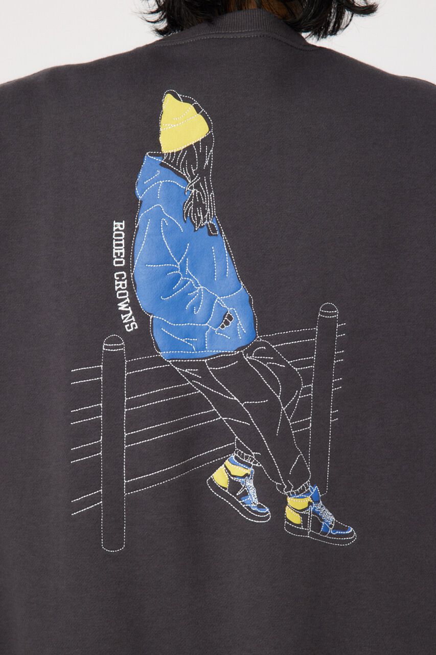 RODEO CROWNS「backgirl スウェット」|パーカー|