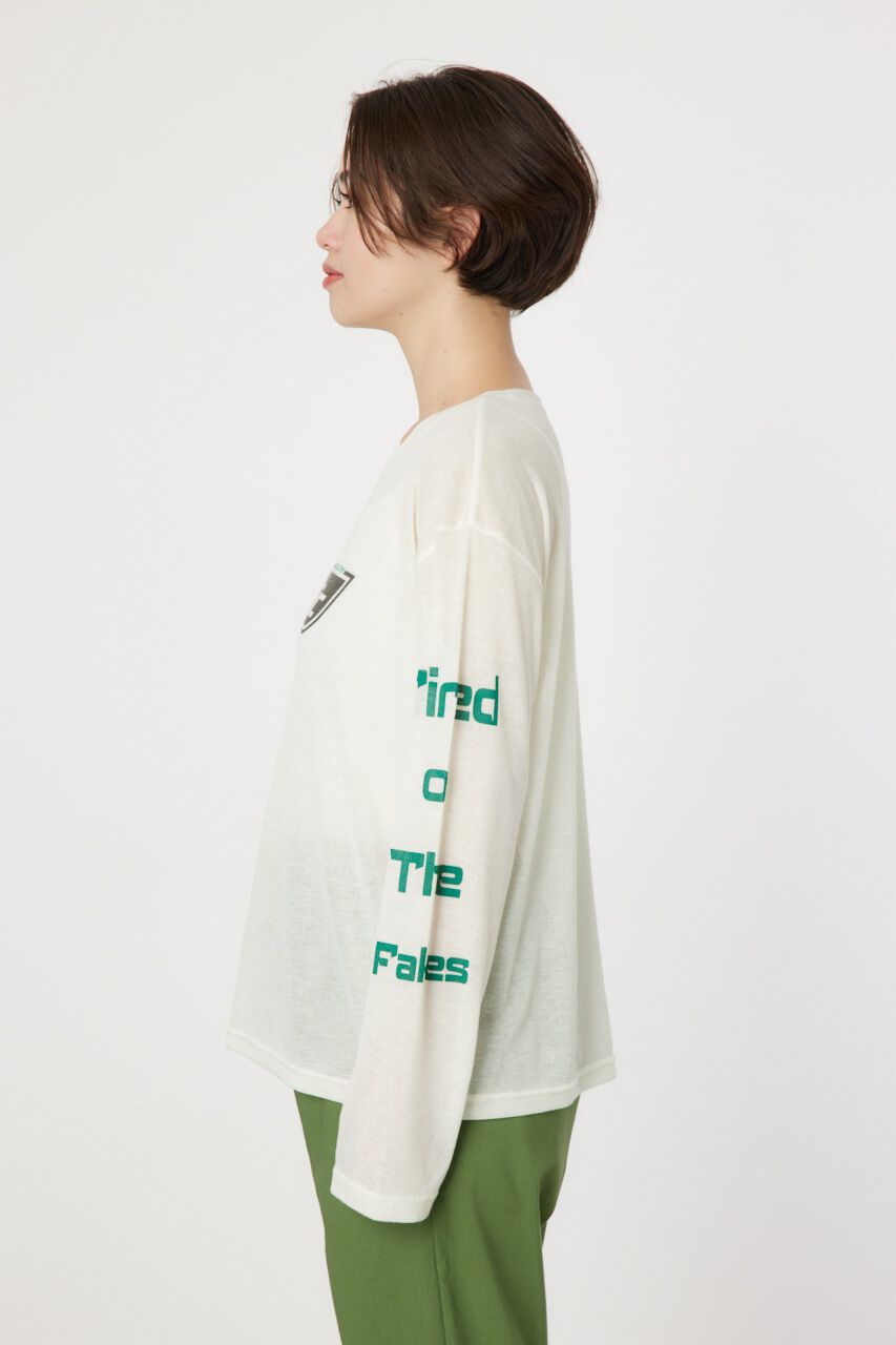 RODEO CROWNS「NeotericシアーロングスリーブTシャツ」|Tシャツ・カットソー|