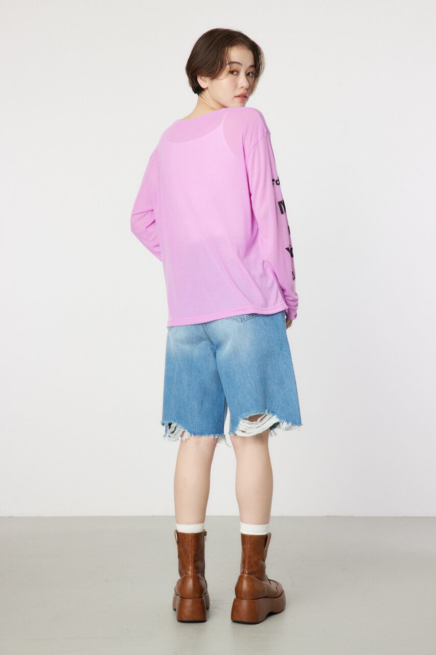 RODEO CROWNS「NeotericシアーロングスリーブTシャツ」|Tシャツ・カットソー|