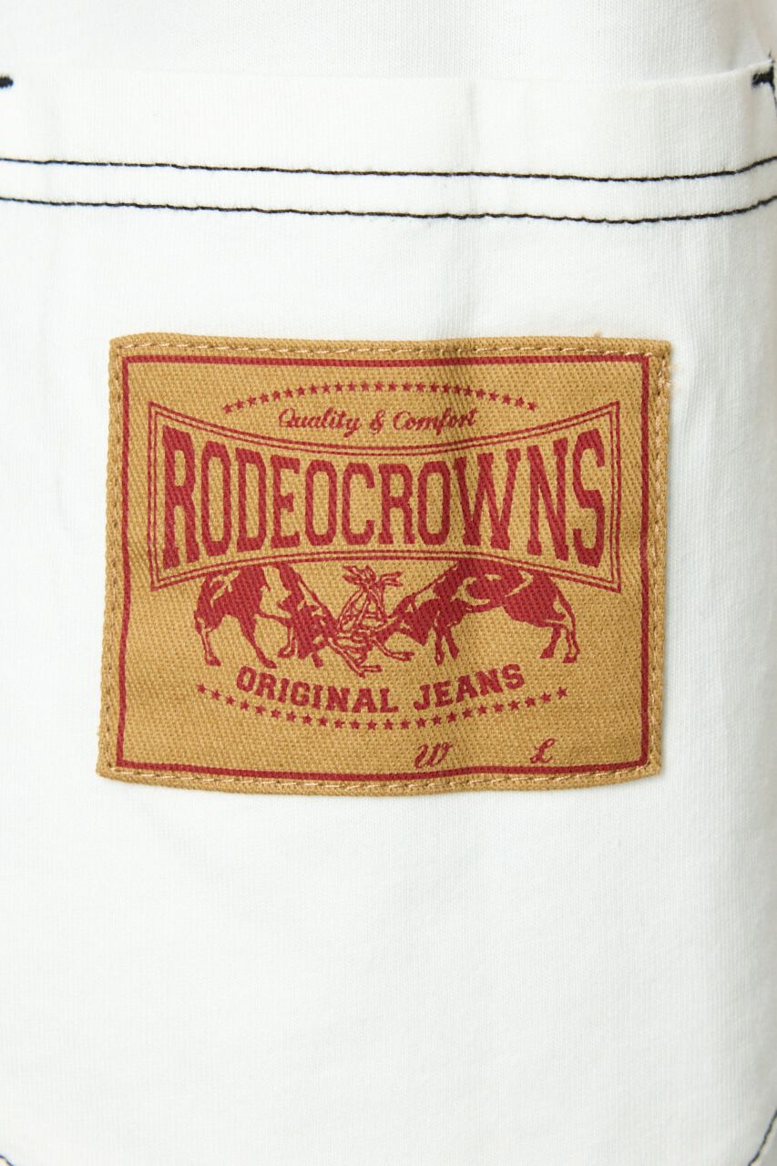 RODEO CROWNS「デニムポケットステッチワンピース」|ワンピース|