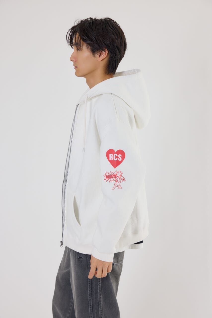 RODEO CROWNS「ハートブレイクZIPパーカー」|パーカー|