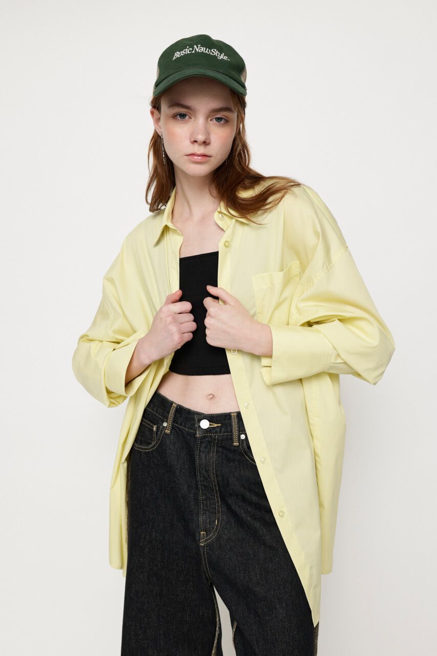 SLY「COTTON LIKE OVER シャツ」|シャツ・ブラウス|