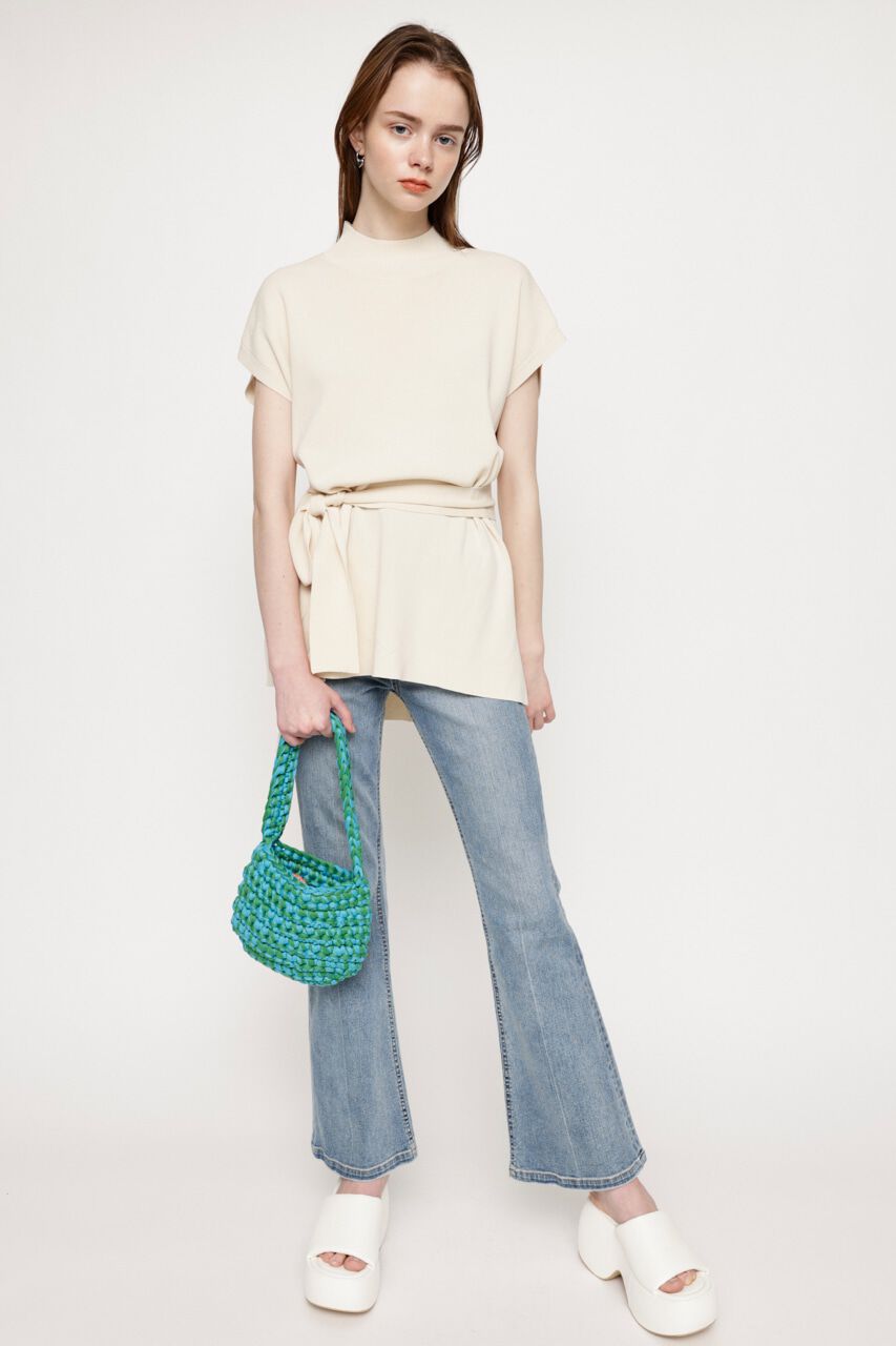 SLY「WASHABLE WAIST BELT チュニック」|ニット・セーター|