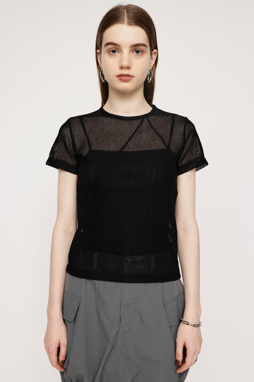 SLY「SHEER MESH Tシャツ」|Tシャツ・カットソー|