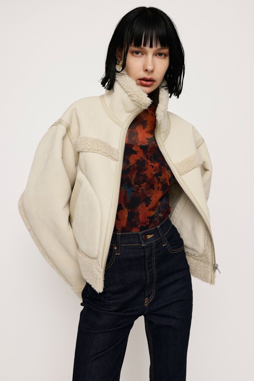 SLY「REVERSIBLE SHORT B-3」|ブルゾン・スタジャン|