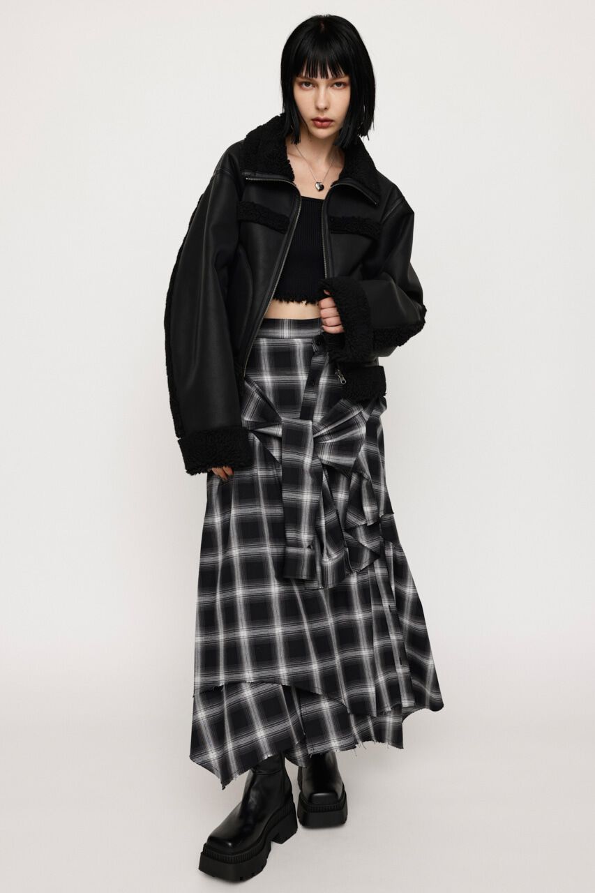 SLY「REVERSIBLE SHORT B-3」|ブルゾン・スタジャン|