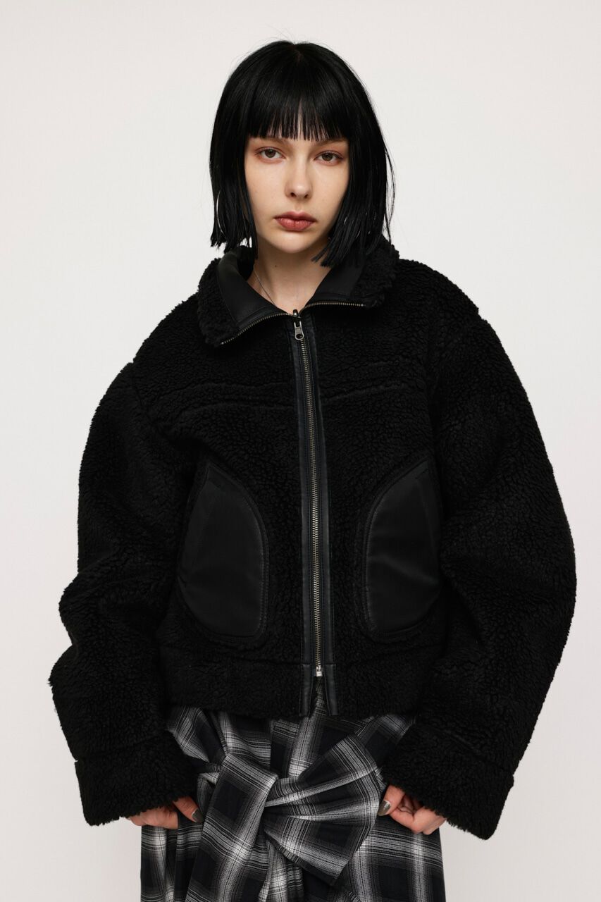 SLY「REVERSIBLE SHORT B-3」|ブルゾン・スタジャン|