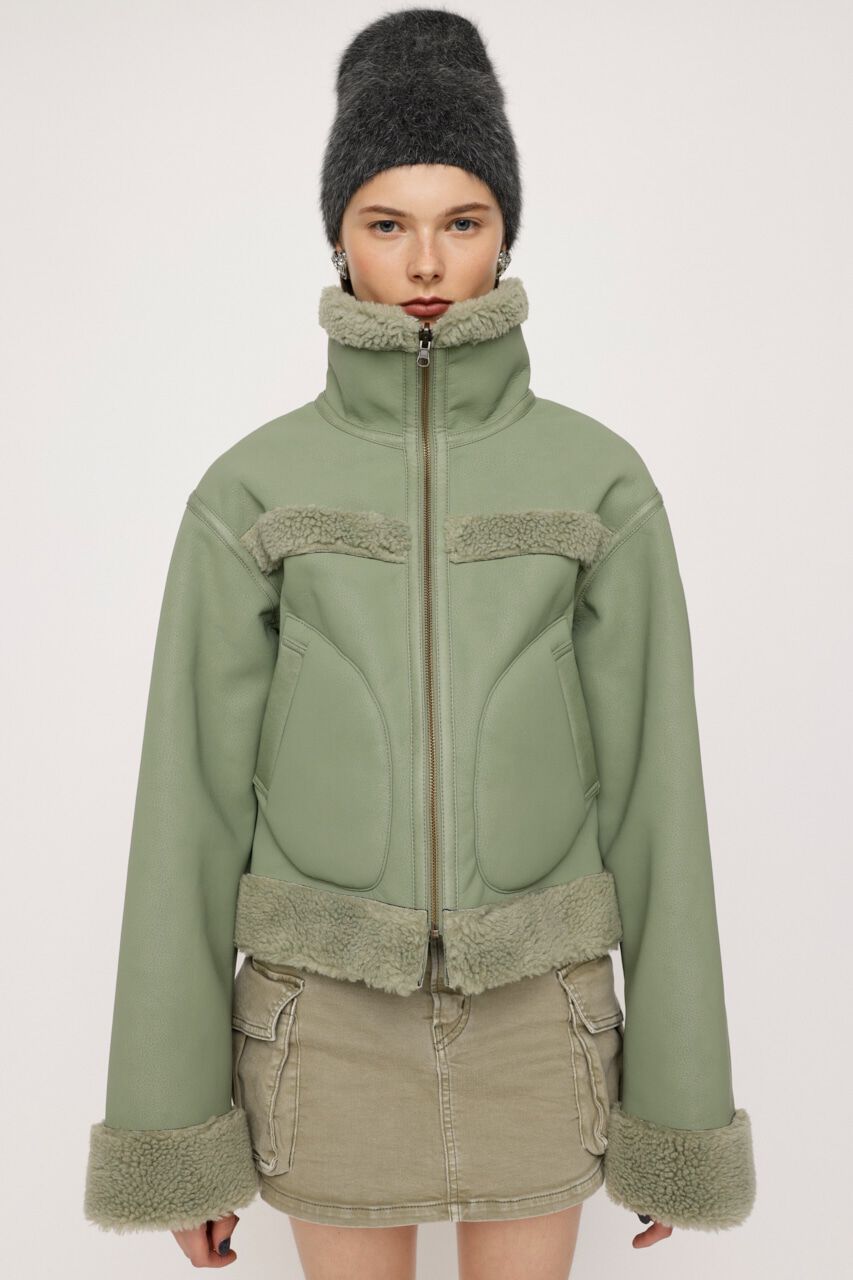 SLY「REVERSIBLE SHORT B-3」|ブルゾン・スタジャン|