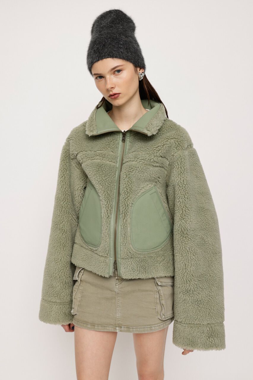 SLY「REVERSIBLE SHORT B-3」|ブルゾン・スタジャン|