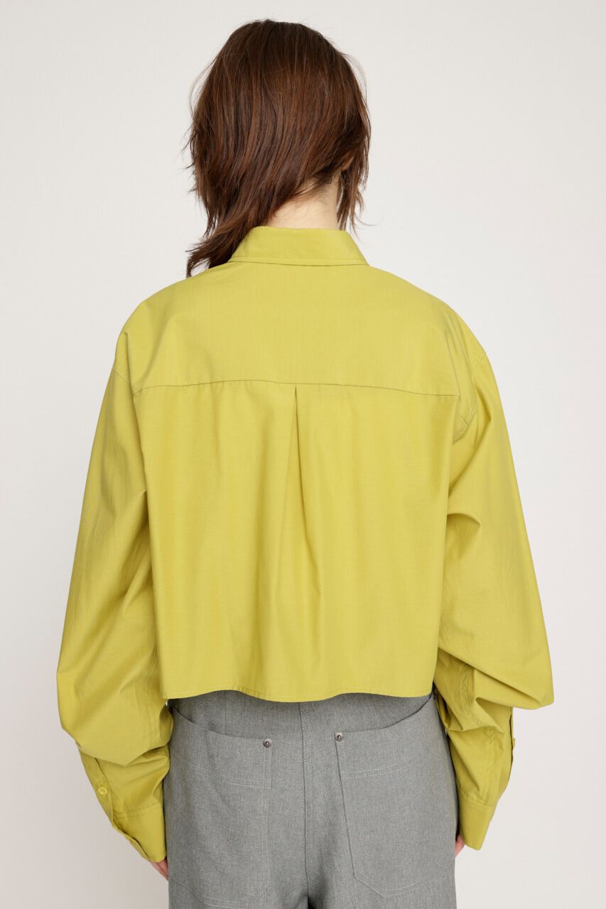 SLY「GATHER POCKET CROPPED シャツ」|シャツ・ブラウス|