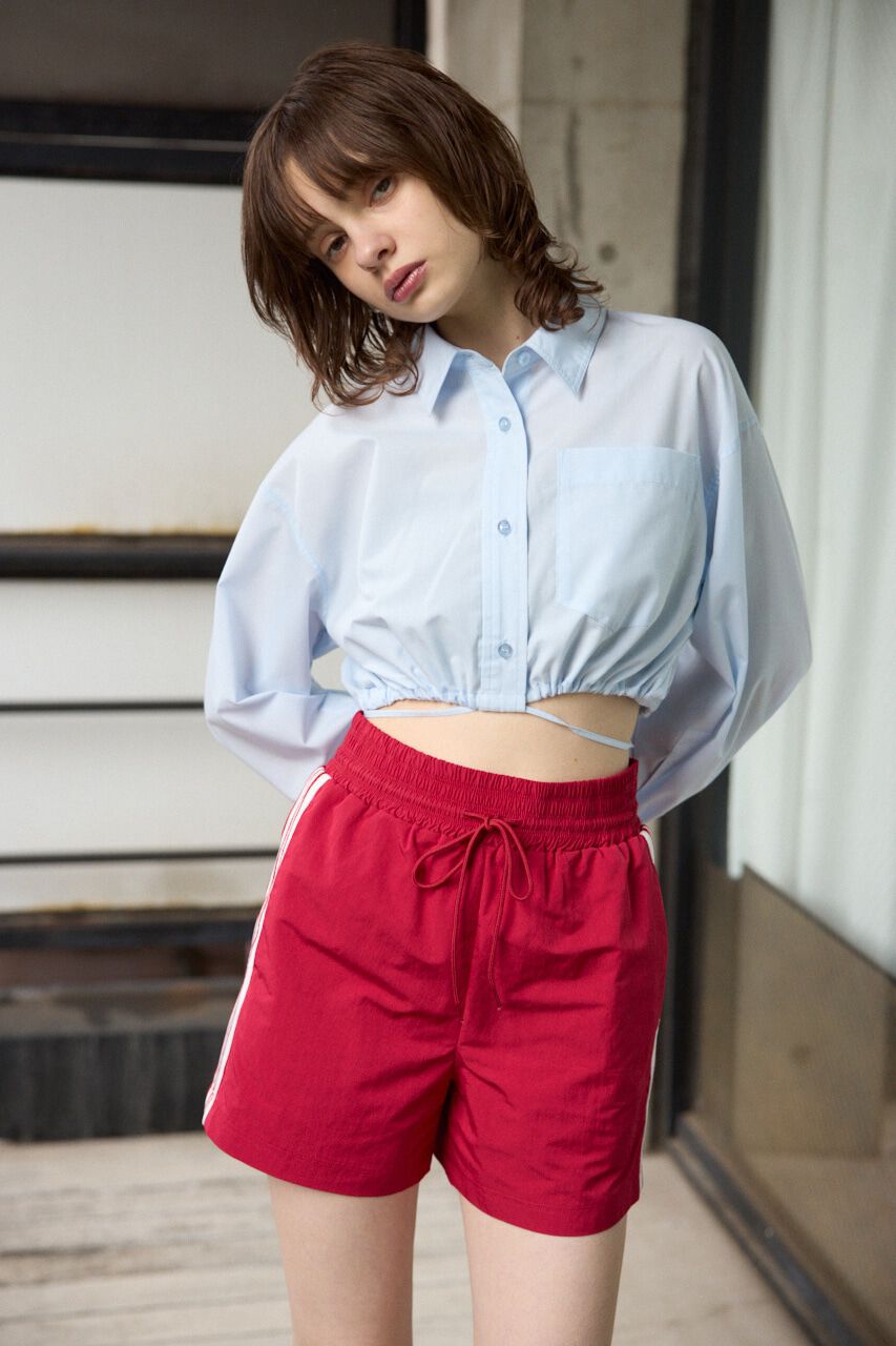 SLY「RIBBON CROP シャツ」|シャツ・ブラウス|