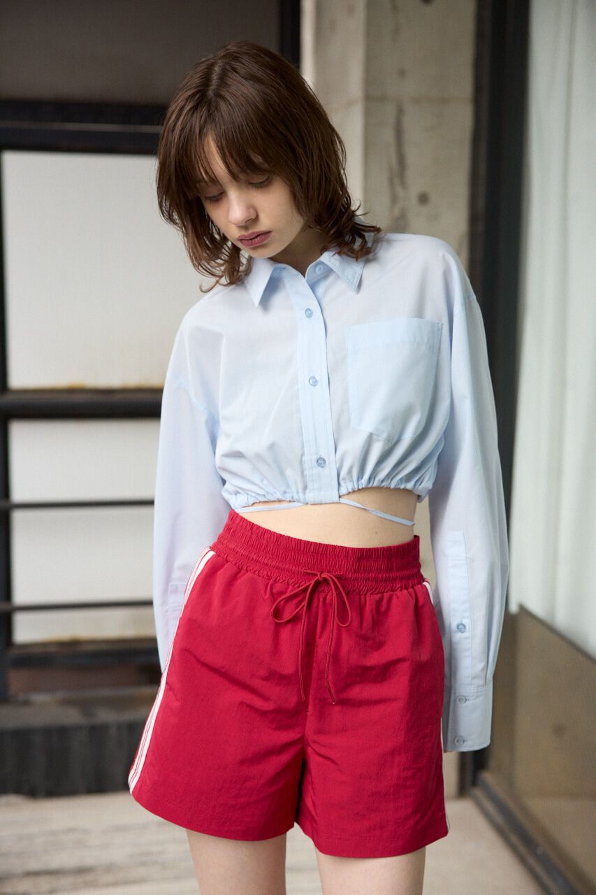 SLY「RIBBON CROP シャツ」|シャツ・ブラウス|