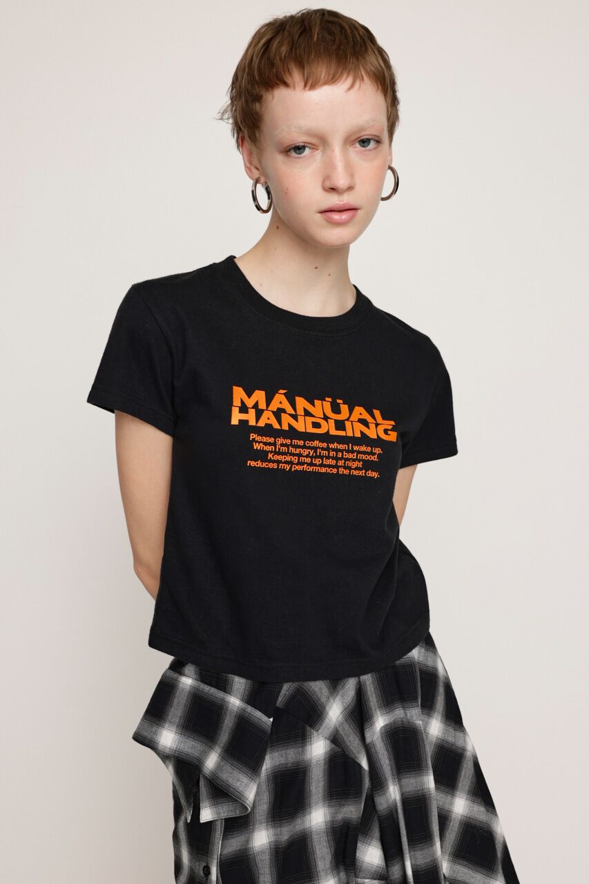 SLY「COMPACT LOGO Tシャツ」|Tシャツ・カットソー|BLK