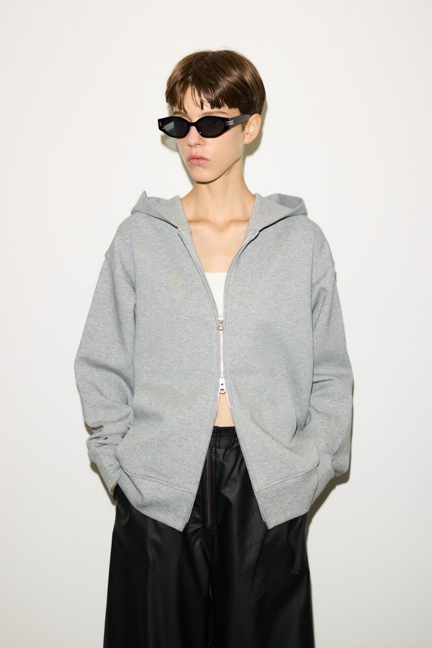 SLY「DOUBLE KNIT ZIP パーカー」|パーカー|T.GRY