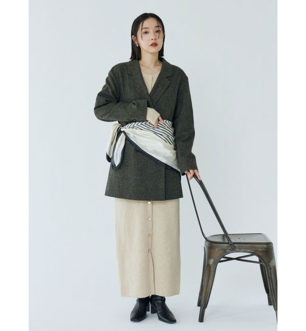 LAGUNAMOON「ウールロングテーラードジャケット」|テーラードジャケット|