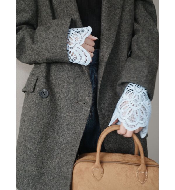 LAGUNAMOON「ウールロングテーラードジャケット」|テーラードジャケット|