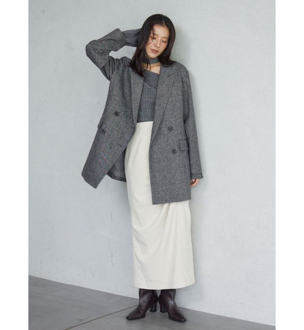 LAGUNAMOON「ウールロングテーラードジャケット」|テーラードジャケット|