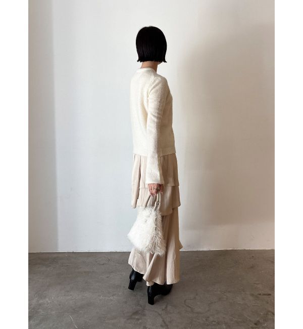 LAGUNAMOON「ヘムスリットティアードスカート」|スカート|