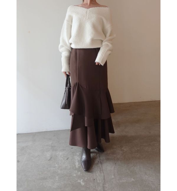 LAGUNAMOON「ランダムティアードスカート」|スカート|