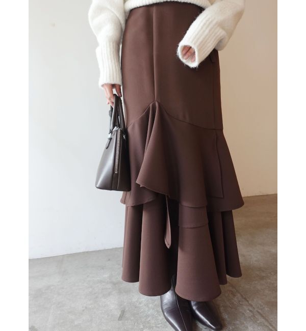 LAGUNAMOON「ランダムティアードスカート」|スカート|