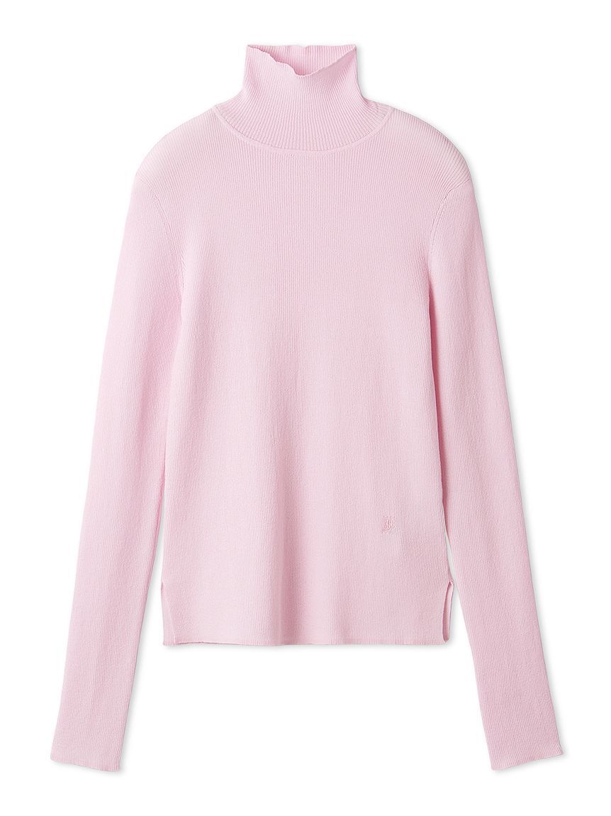 Mila Owen「シアーラメタートルネックリブニット」|ニット・セーター|PNK