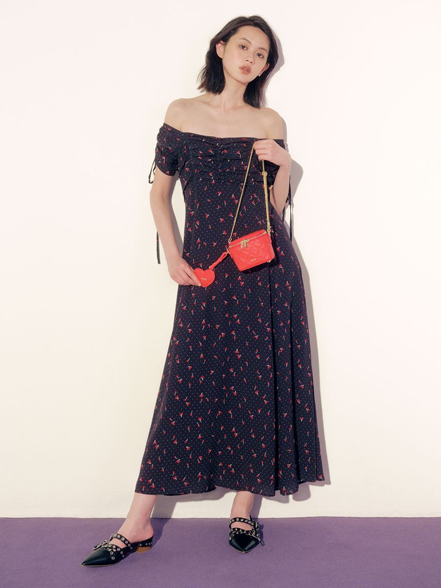 FURFUR「クロスストラップアイレットシューズ」|サンダル|