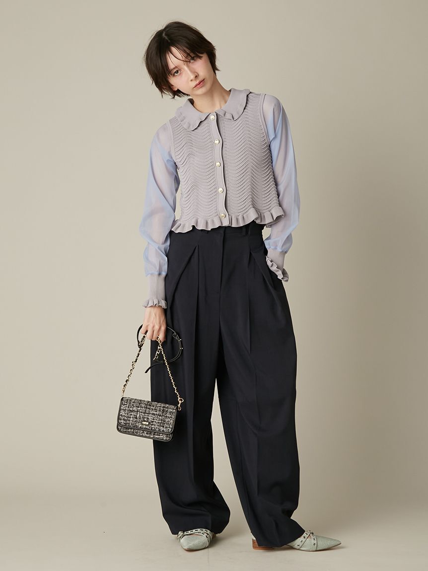 FURFUR「【限定カラー】ツイードロゴフォンホルダー」|ショルダー・メッセンジャー|