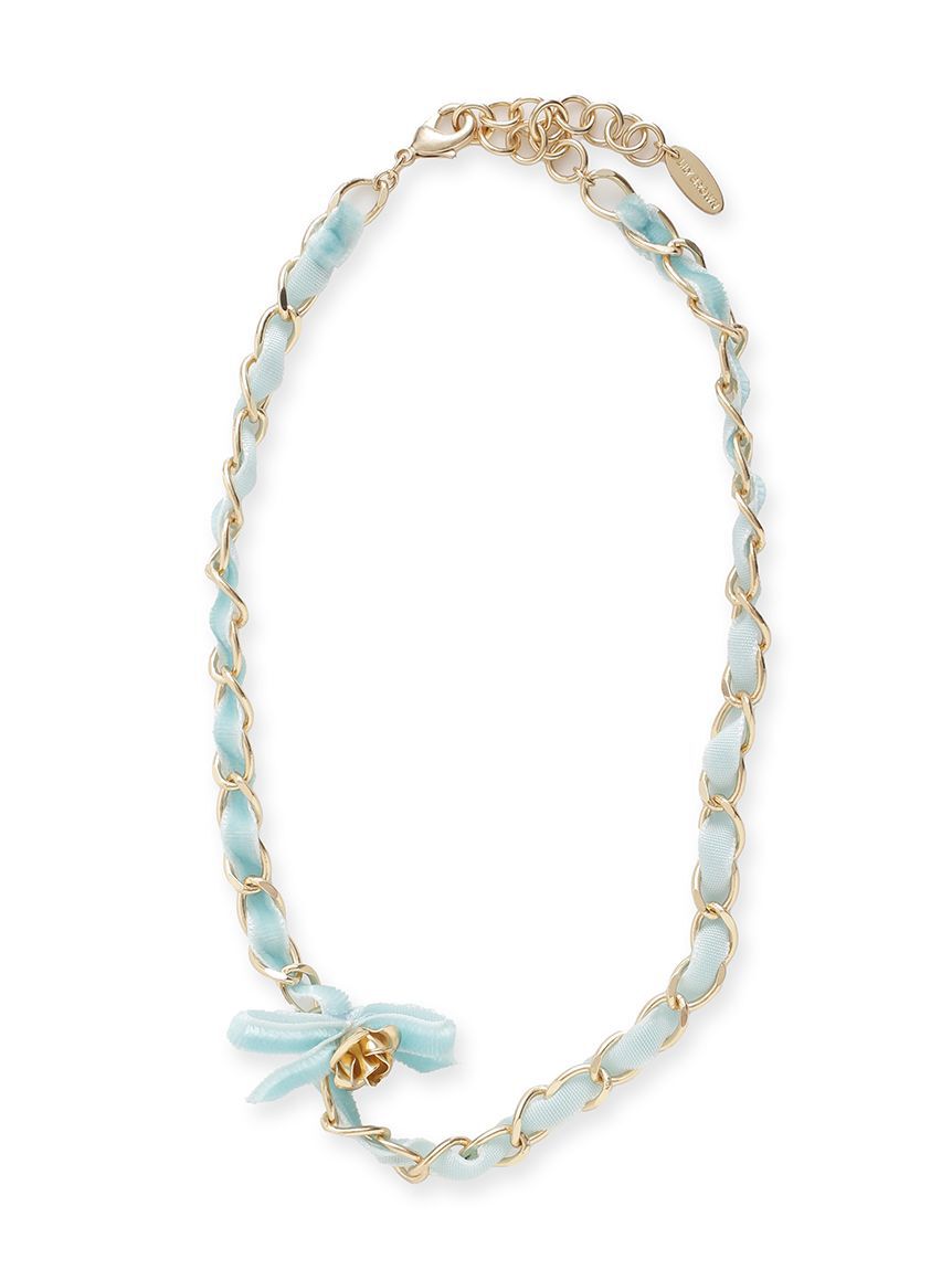 LILY BROWN「ベルベットリボン2連ネックレス」|ネックレス|