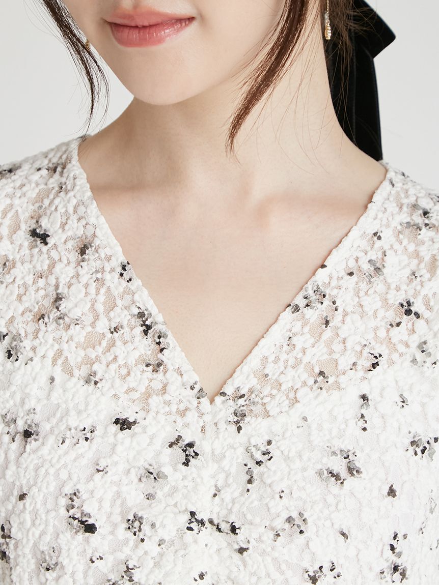 CELFORD「ピグメントフラワーワンピース」|ワンピース|