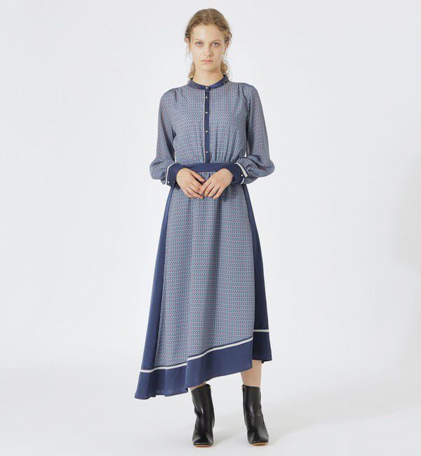  「【ドラマ着用商品】フラスコジオメトリックプリントワンピース」|ワンピース|