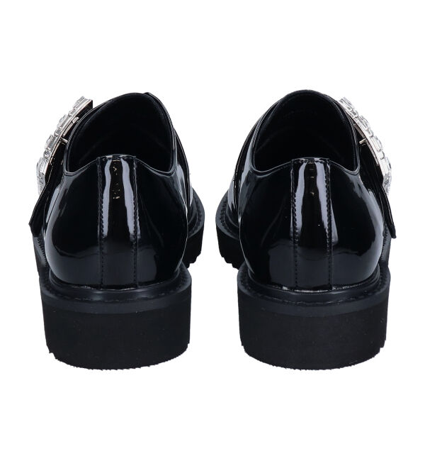 Bridget Birkin「【Bridget Birkin】スクエアサイドビジューローファー(551650)」|ローファー|