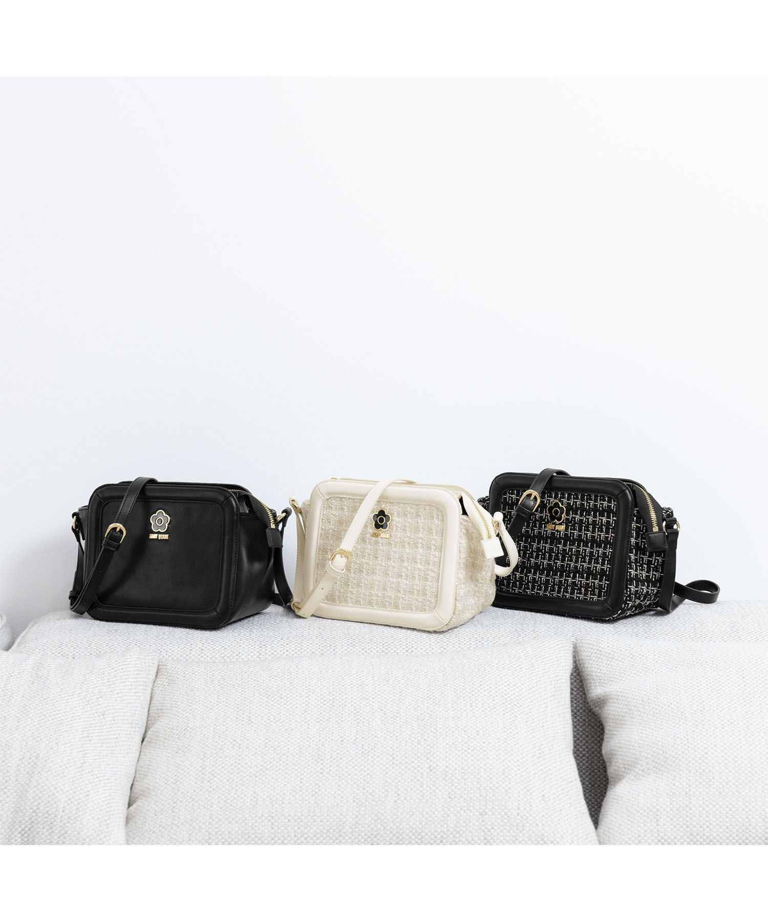 MARY QUANT「パディングフレームスムース ショルダー」|ショルダー・メッセンジャー|