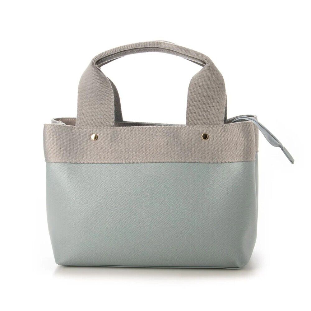 cache cache「カシュカシュ トートバッグ cache cache 通販 ショルダー付き バッグ」|トートバッグ|ブルー1