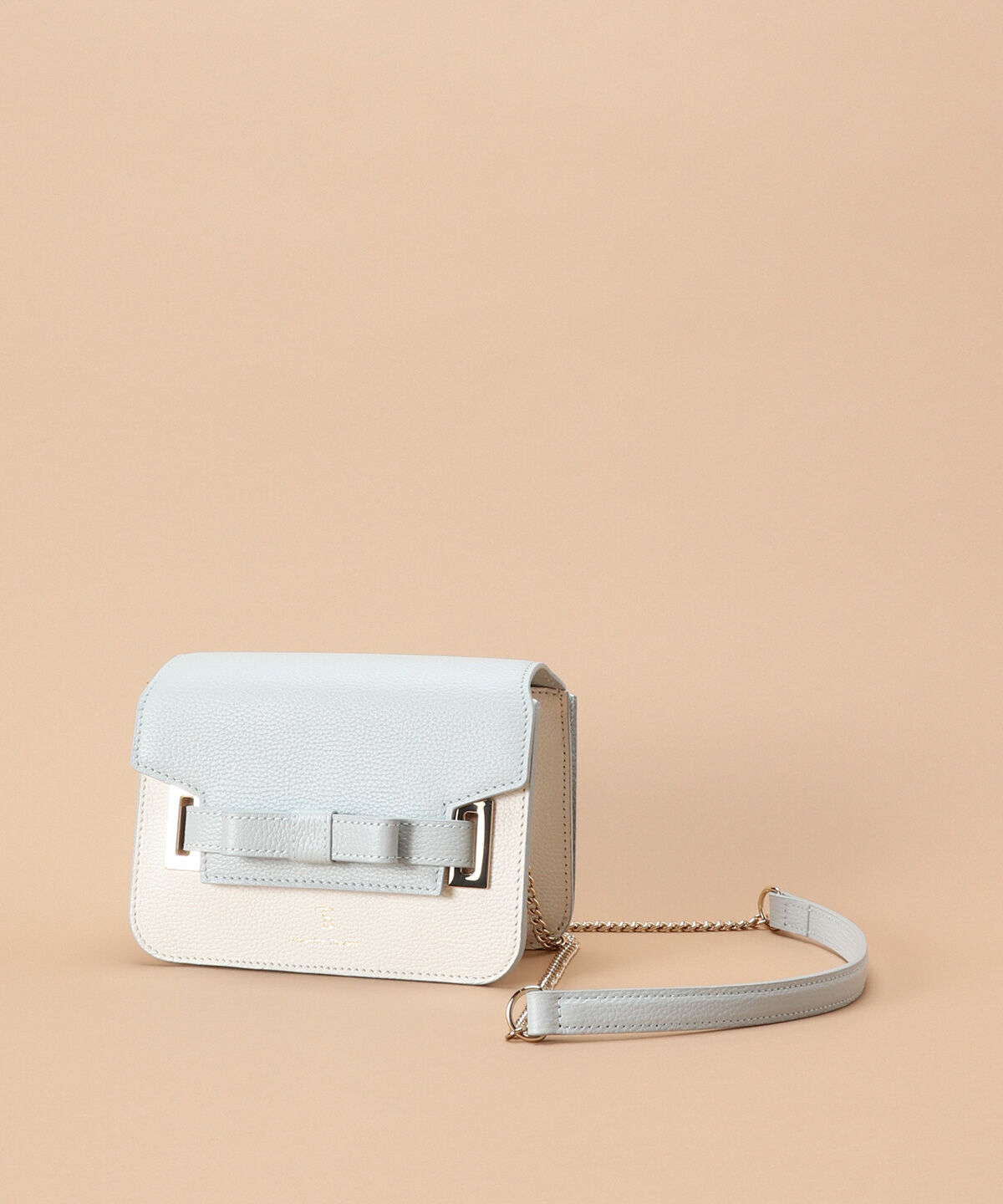 Samantha Thavasa「バイカラーエムシュシュⅡ ショルダーバッグ 小サイズ」|ショルダー・メッセンジャー|