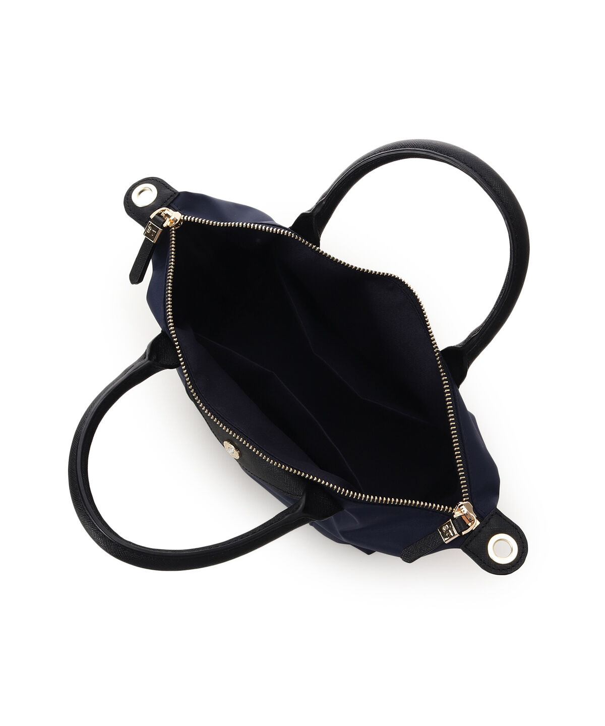 Samantha Thavasa「ナイロン&times;スプリットレザー カジュアルハンドバッグ」|ハンドバッグ|