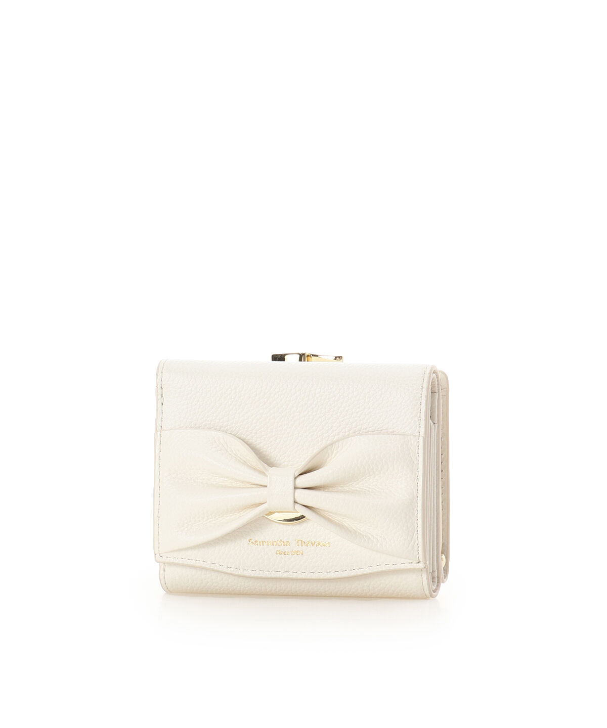 Samantha Thavasa「リボンモチーフ口金折財布」|財布|