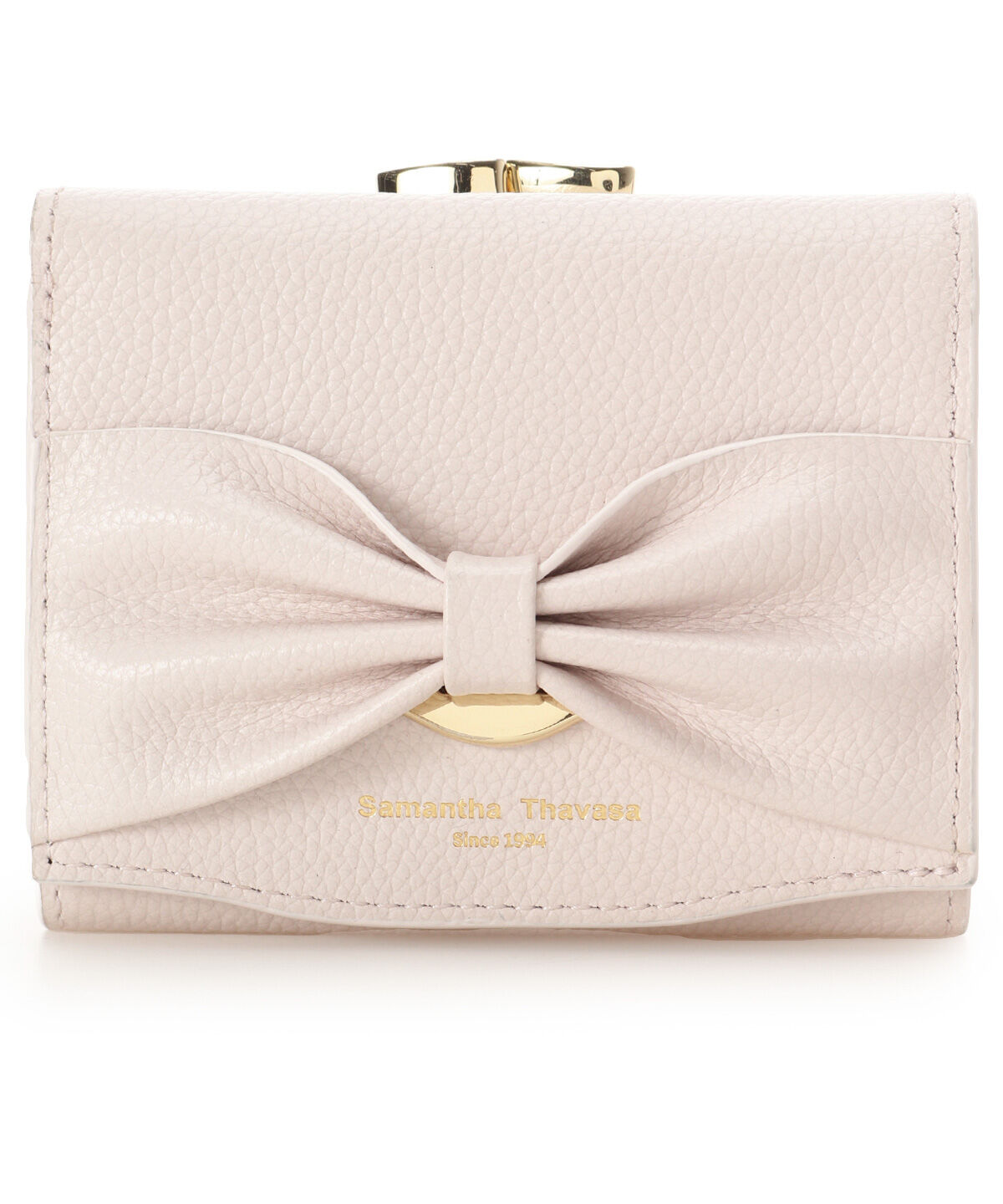 Samantha Thavasa「リボンモチーフ口金折財布」|財布|