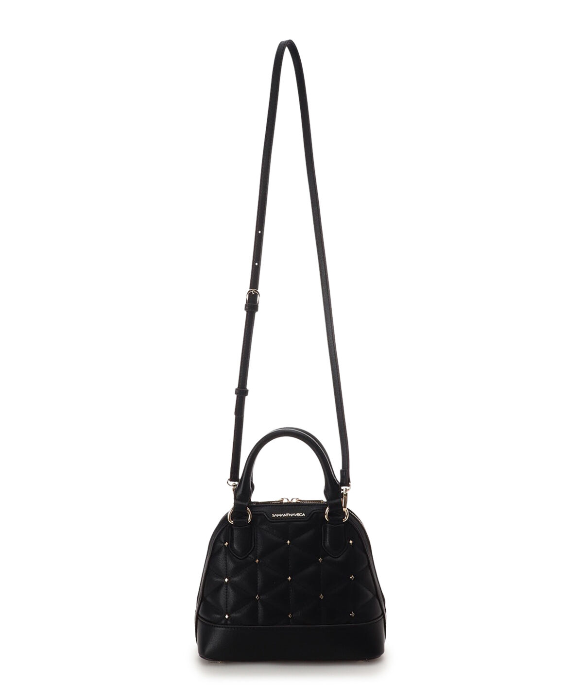 Samantha Vega「キルティングスタッズハンドバッグ（小）」|ハンドバッグ|