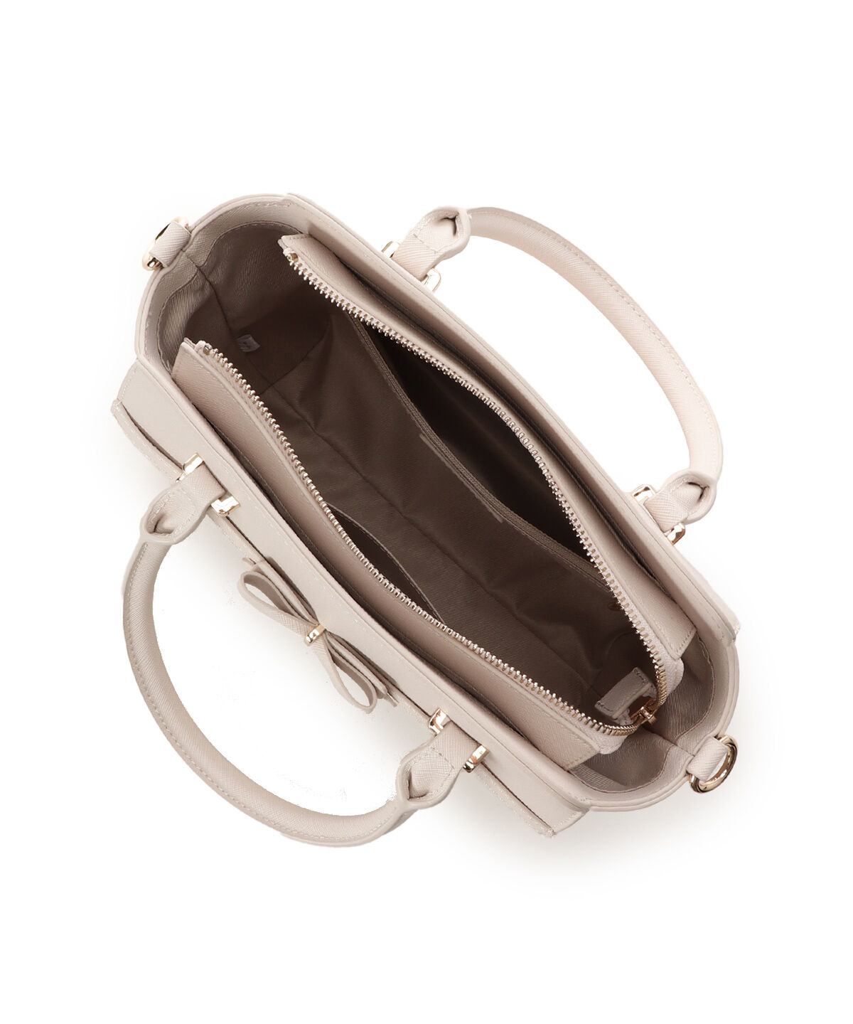 Samantha Vega「ツイードアクセントリボンハンドバッグ」|ハンドバッグ|